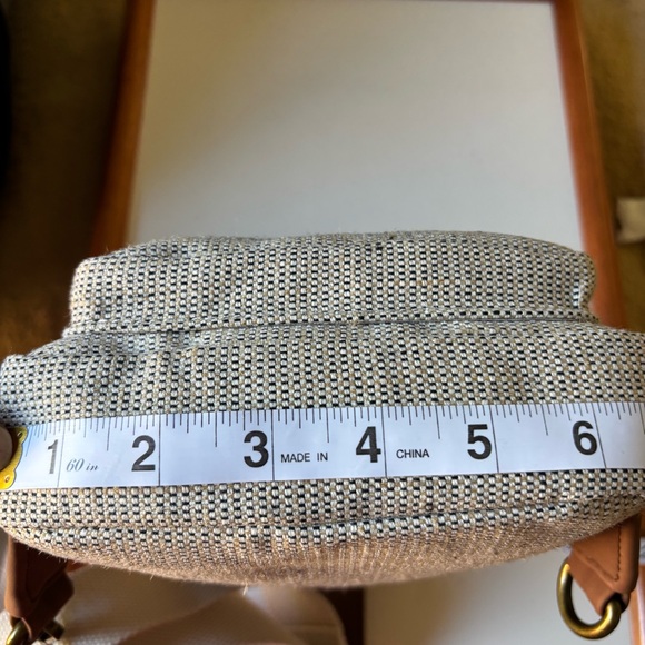 Rosetti Cream and Brown Sling Bag - Picture 12 of 13